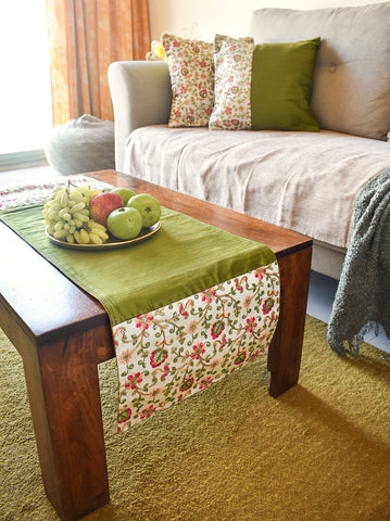 Table Runner Emerald Garden - Small