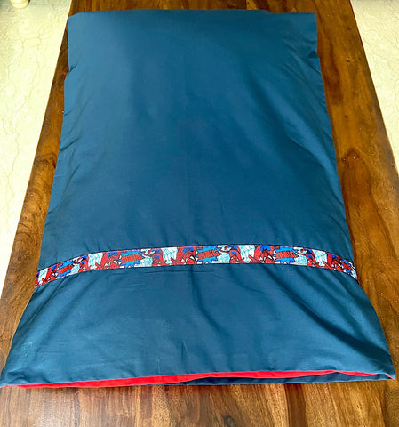 Navy Spiderman Pillow Covers