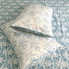 Blue Filigree - Kingsize Bedsheet