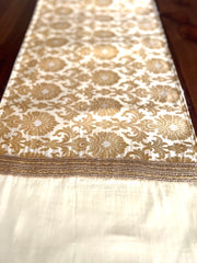 White Banarasi - Long Runner