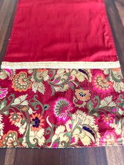 Table Runner Oriental Maroon - Small