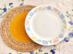 Jute Placemats Yellow Centre: Set 2