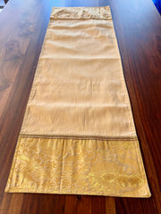 Gold Banarasi Table Runner - Small