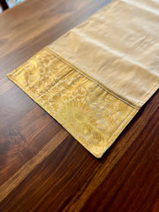 Gold Banarasi Table Runner - Small