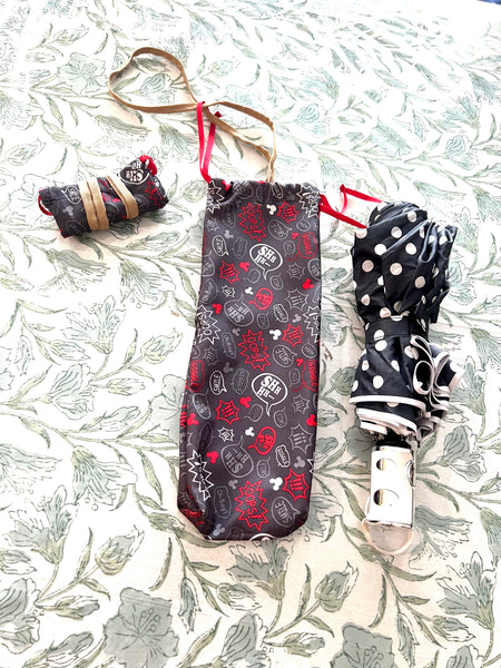 Grey Umbrella Cover