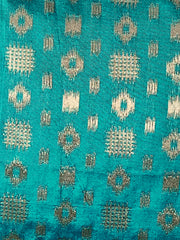 Teal Mosaic Cushion Cover
