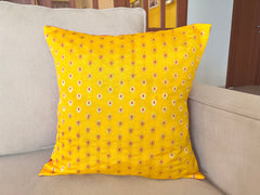 Marigold Drops Cushion Cover