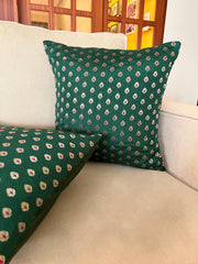 Fern Drops Cushion Cover