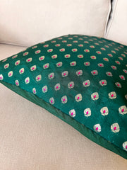 Fern Drops Cushion Cover