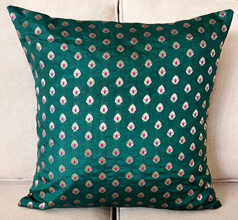 Fern Drops Cushion Cover