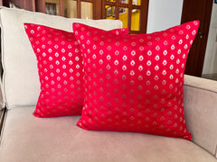 Poppy Drops Cushion Cover