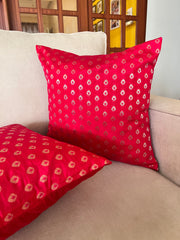 Poppy Drops Cushion Cover