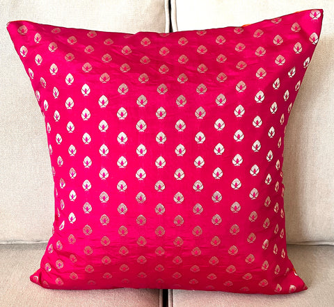 Bougainvillea Drops Cushion Cover