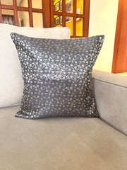 Charcoal Vine Cushion Cover