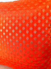 Orange Sparkle Cushion Cover