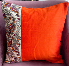 Madhubani: Orange Panchi