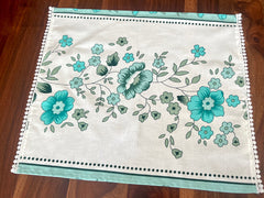 Teal Table Napkins