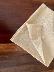 Beige Net Table Napkins