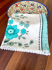 Teal Table Napkins