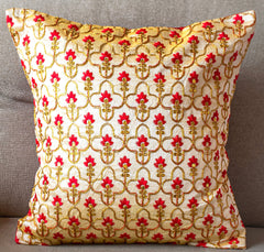 Embroidery Enchanted Garden Cushion Covers