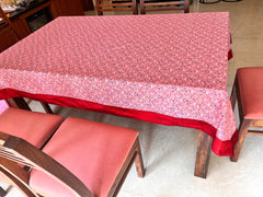 Pink Meadow Tablecloth