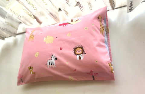 Cute Creatures Peach Pillow Covers