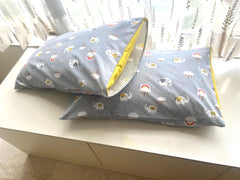 Elephant Grey Pillow Covers