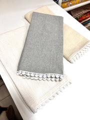 Kitchen Towel Grey White Beige Combo 5