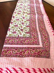 Pink Yellow Jaipuri Dohar