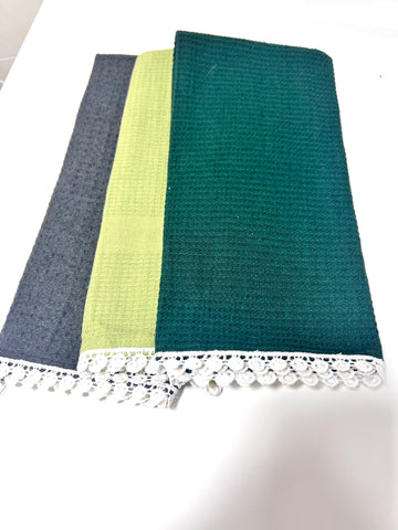 Kitchen Towel: Graphite Pista Pine Combo 9