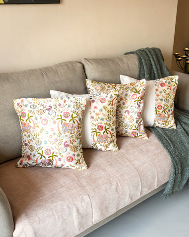 Set of 5: White Garden Mix Set