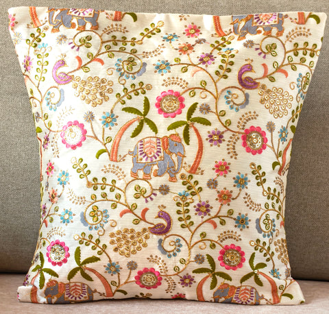 White Garden Cushion Covers