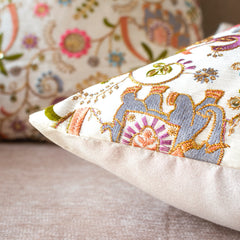 White Garden Cushion Covers