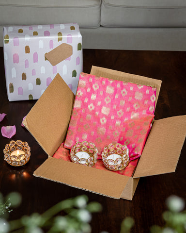 Gift Box 4 R: Pink Mosaic