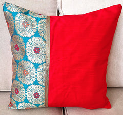 Sikkim Border Cushion Cover