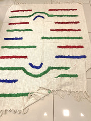 Stripes Tufted Throw