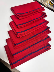 Red Table Napkins