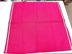 Pink Waffle Table Napkins