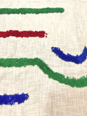 Stripes Tufted Throw