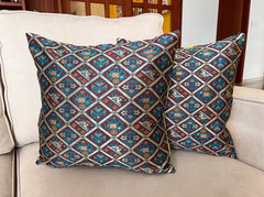 Brown Patola Cushion Cover