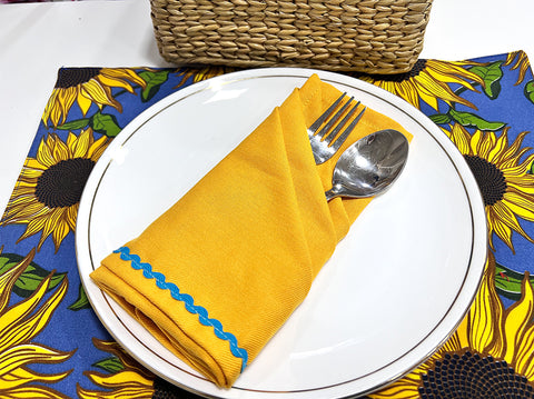 Yellow Table Napkins