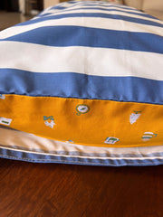 Blue Stripes Pillow Covers