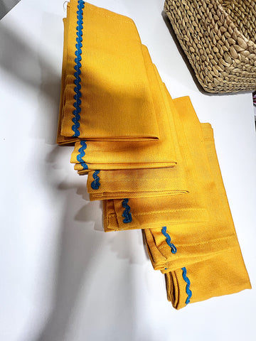 Yellow Table Napkins
