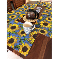 Sunflower Mats - set of 6