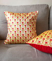 Embroidery Enchanted Garden Cushion Covers