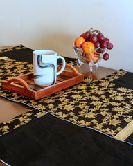 Black Lotus - Table Runner with 6 Mats