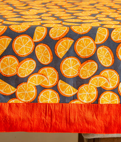 Oranges 6 seater Tablecloth