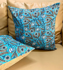 Midnight Anaar Powder Blue Cushion Covers Set of 5