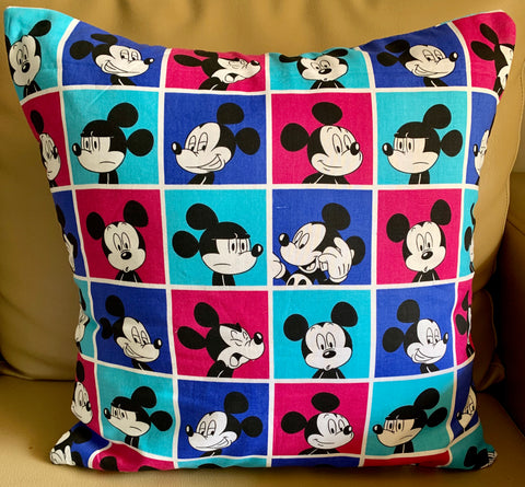 Mickey Mouse Blue 16"x16"