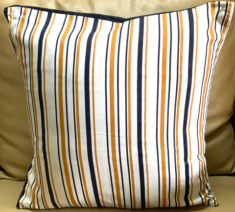 Set of 5: Stripes Mustard